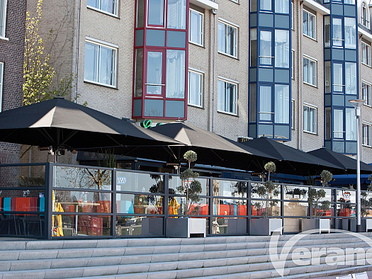 Langer genieten van je terras met een windscherm